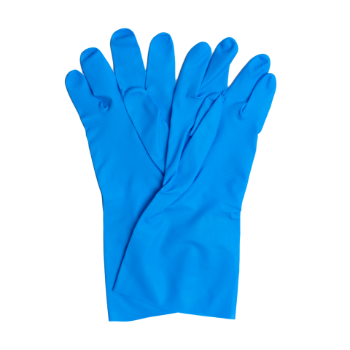 Afbeeldingen van Huishoudhandschoenen, blauw XL