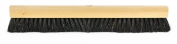 Afbeeldingen van Zaalveger zwart haar 40 cm