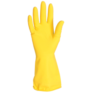 Afbeeldingen van Huishoudhandschoenen Geel M
