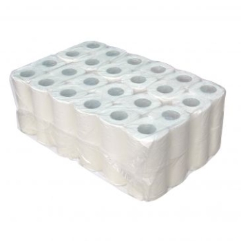 Afbeeldingen van Gerecycleerd toiletpapier 2-laags – 48 rollen