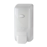 Afbeeldingen van Navulb. zeepdispenser White 900ml Manual