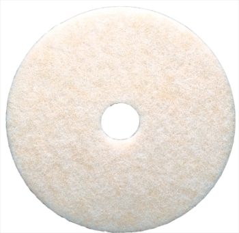 Afbeeldingen van 3M Scotch-Brite witte vloerpad 17 inch – polyester, hoogglans