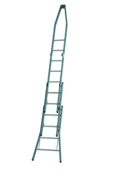 Afbeeldingen van Puntladder glazenwas 3x11 + voetjes