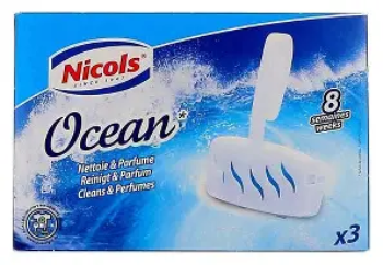 Afbeeldingen van Nicols Airplus Oceam - wc hanger 3stuks