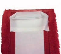 Image de Vlakmop, speedclean microf. 40cm Rood