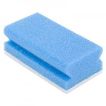 Picture of Schuurspons met handgreep Blauw/wit 5st